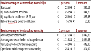 Bewindvoering mentorschap 2022